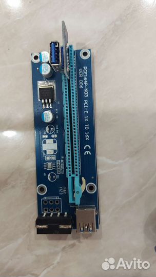 Райзеры riser pci e VER 006C