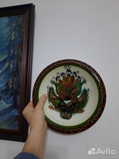 Тарелка декоративная