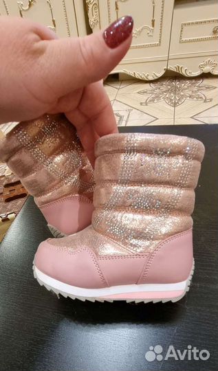 Зимние сапожки детские на девочку