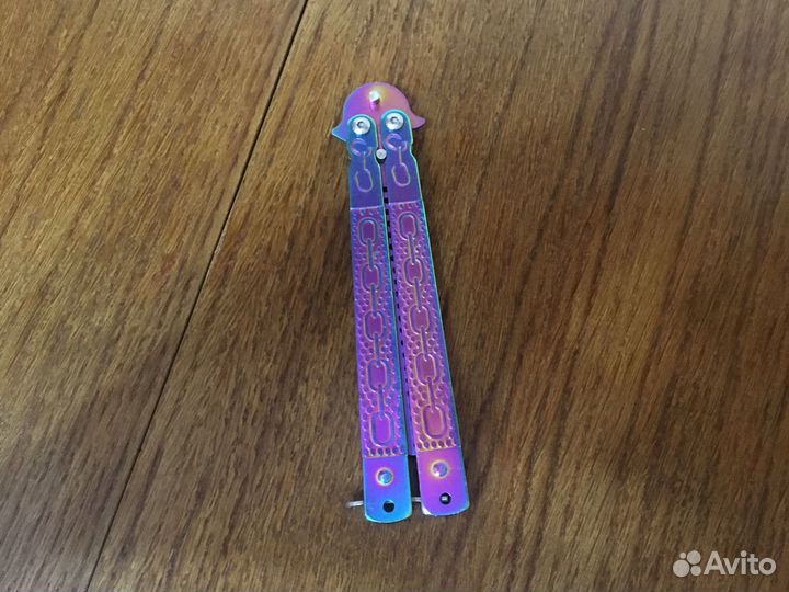 Нож бабочка расческа