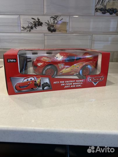 Молния маккуин Машина на радиоуправлении большая