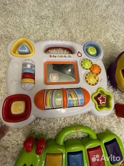 Интерактивные игрушки Fisher price для малышей