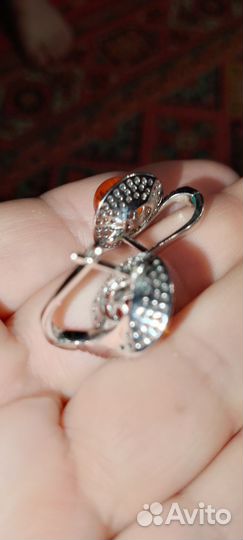 Серьги и кольцо