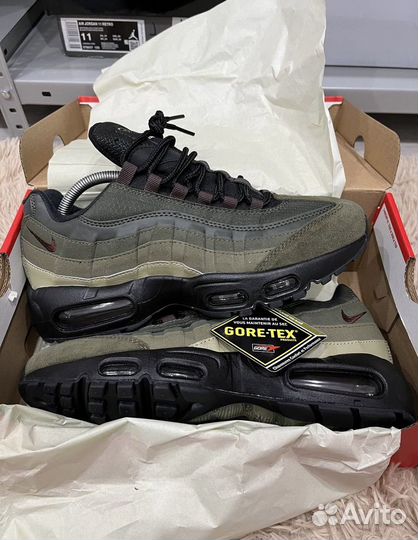 Nike air max 95 оливковые