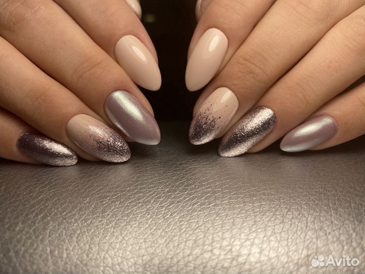 Маникюр гель лак