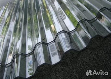 Кровельный поликарбонат монолитный