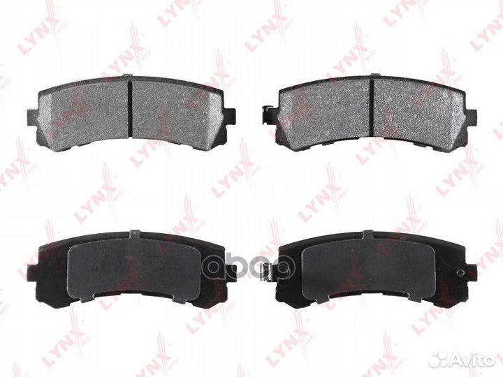 Колодки тормозные дисковые зад BD5746 lynxauto