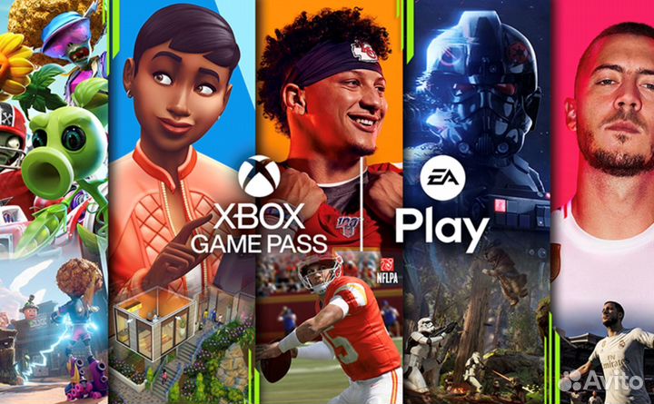 Игры и подписки на xbox one, s/x