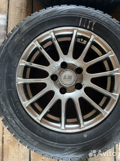 Диски R15 5x112 с зимней резиной Bridgestone