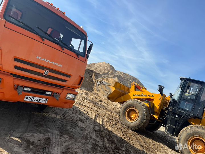 Песок(карьерный, речной) в мешках с доставкой