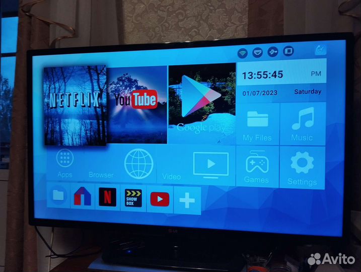 Android tv приставка 4/32