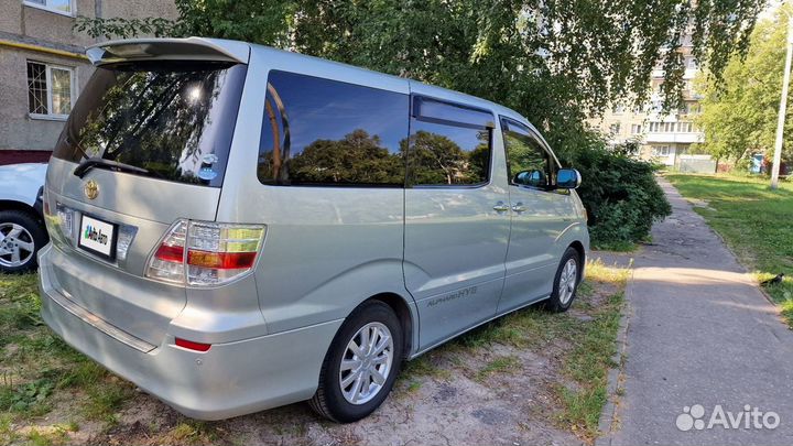 Toyota Alphard 2.4 CVT, 2005, 232 000 км