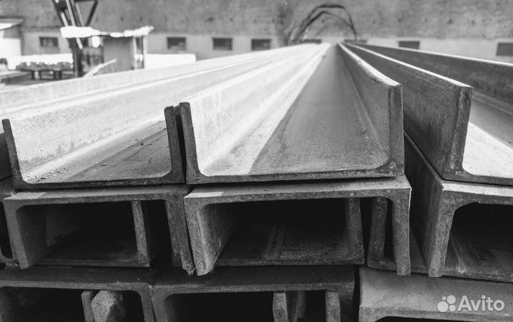 Швеллер для монтажа колонн