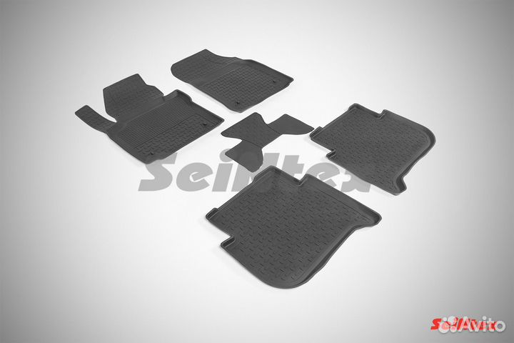 Коврики honda civic 5D с выс.бор (компл) 84994