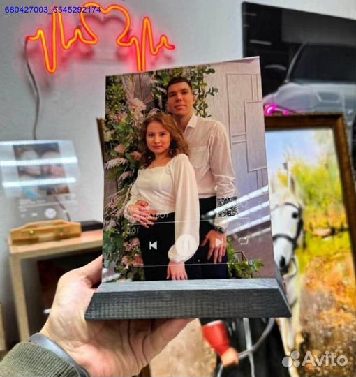 Трек пластинка на стекле (Арт.80713)