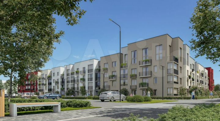 3-к. квартира, 63,1 м², 4/4 эт.