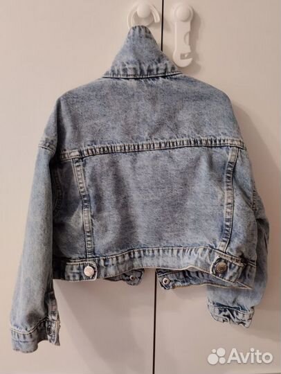 Куртка джинсовая для девочки 116