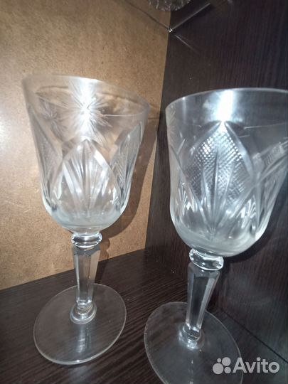 Фужеры хрустальные СССР