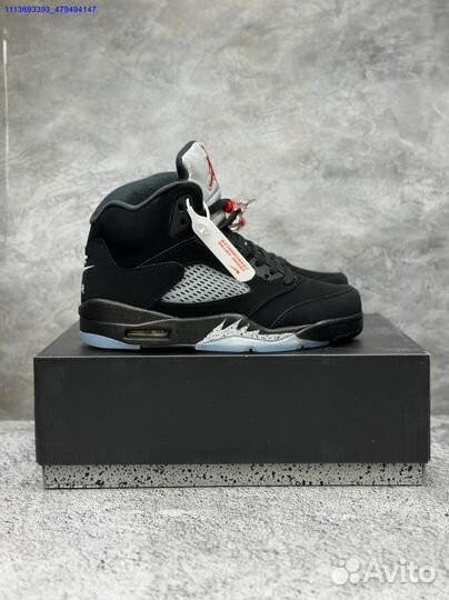 Nike Air Jordan 5 Retro Black Metallic