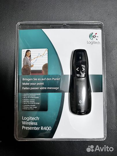 Презентер Logitech Wireless Presenter R400