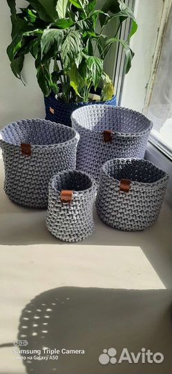 Корзинка.Хранение мелочей.Кашпо для цветов