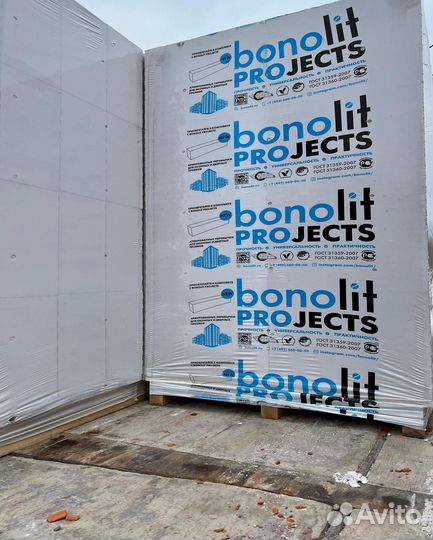 Газобетонные блоки Bonolit