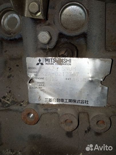 Двигатель Мицубиси Ланцер 4G15