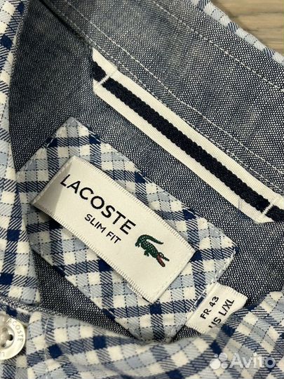 Рубашка lacoste оригинал