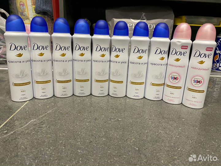 Дезодорант dove,rexona