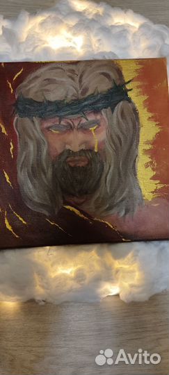 Картина акрилом