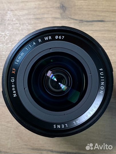 Объектив Fujinon XF 16mm F1.4 R WR