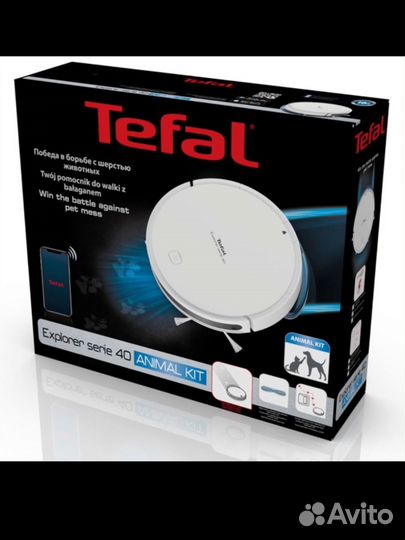 Робот пылесос Tefal x-plorer serie 40