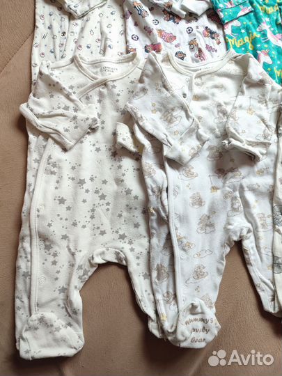 Слипы для девочки новорожденной/комбинезон 62 -68