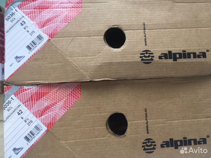 Лыжные ботинки alpina