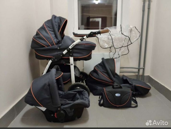 Коляска 3 в 1 verdi broko