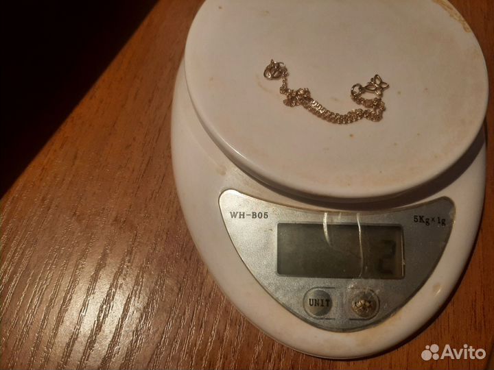 Золотой браслет детский