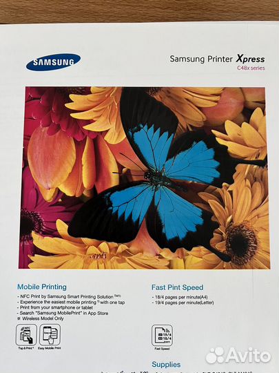 Лазерный мфу цветной Samsung