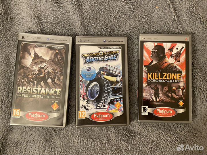 Игры на PSP Essentials и Platinum