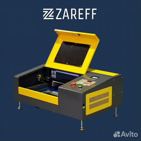 Лазерный станок Zareff M2 300х200мм 30x20 40W