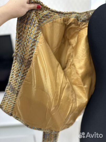 Твидовый жакет новый