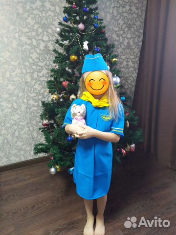 Костюм стюардессы р.128-134