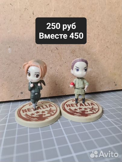 Аниме фигурки блич, ванпис, хеталия, алхимик