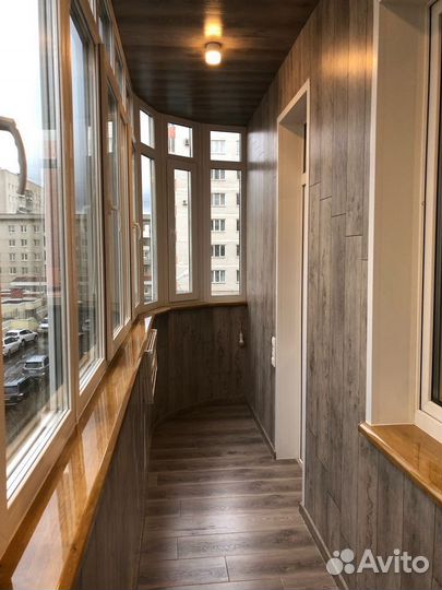 Остекление балконов. Ремонт и отделка под ключ