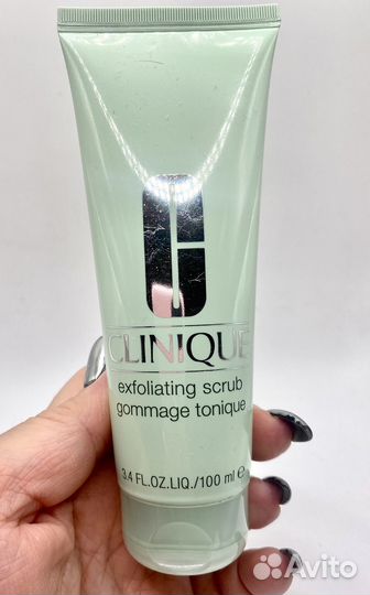 Clinique скраб Exfoliating Scrub, оригинал