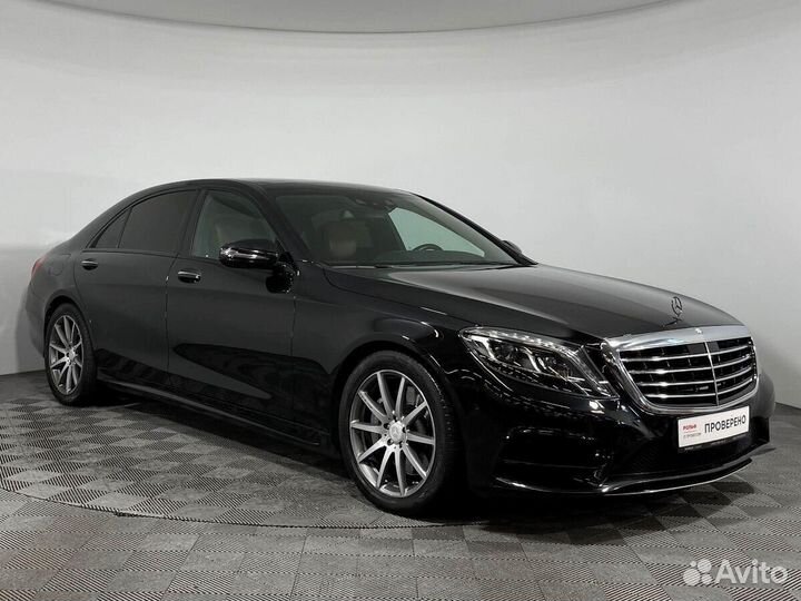 Mercedes-Benz S-класс 3.0 AT, 2014, 109 450 км