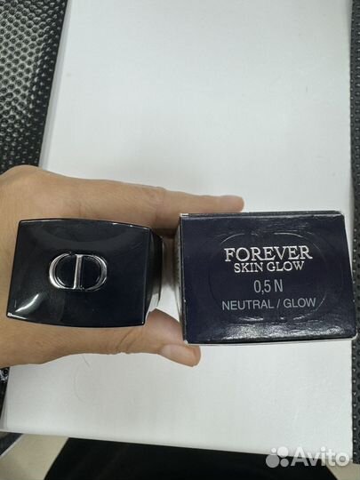 Тональный крем dior forever skin glow 0.5 N