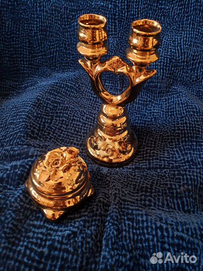 Подсвечник стеклянный