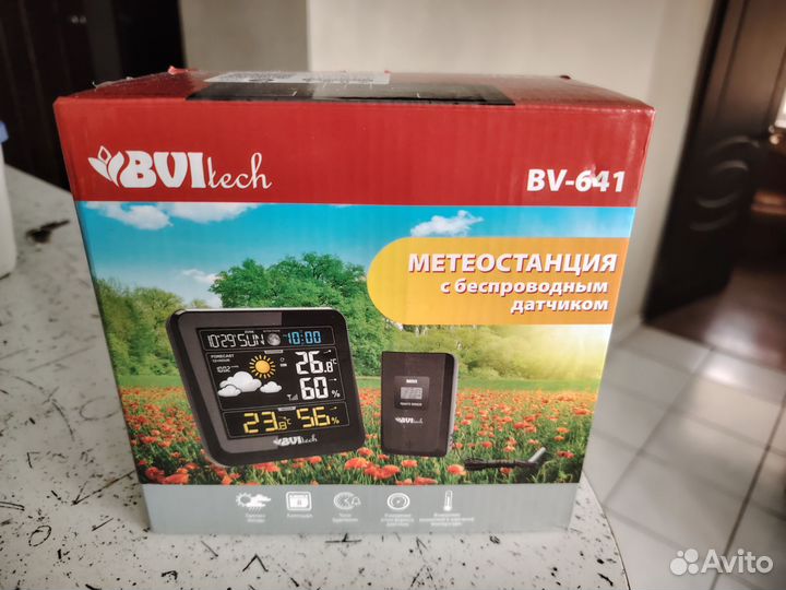 Метеостанция с выносным датчиком