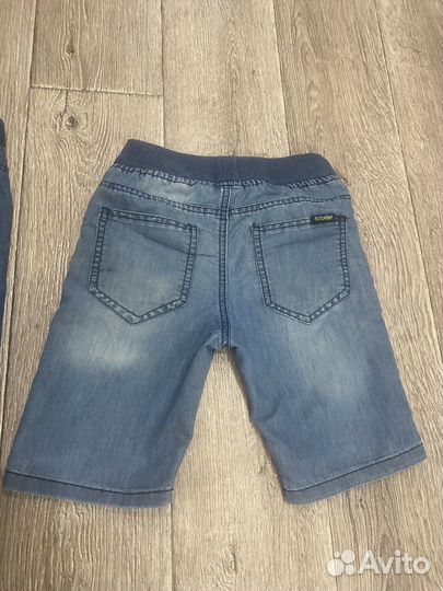 Шорты 122 и 128 джинсовые