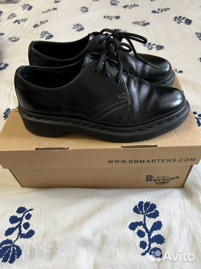 Ботинки Dr.Martens mono black 1461 37 размер